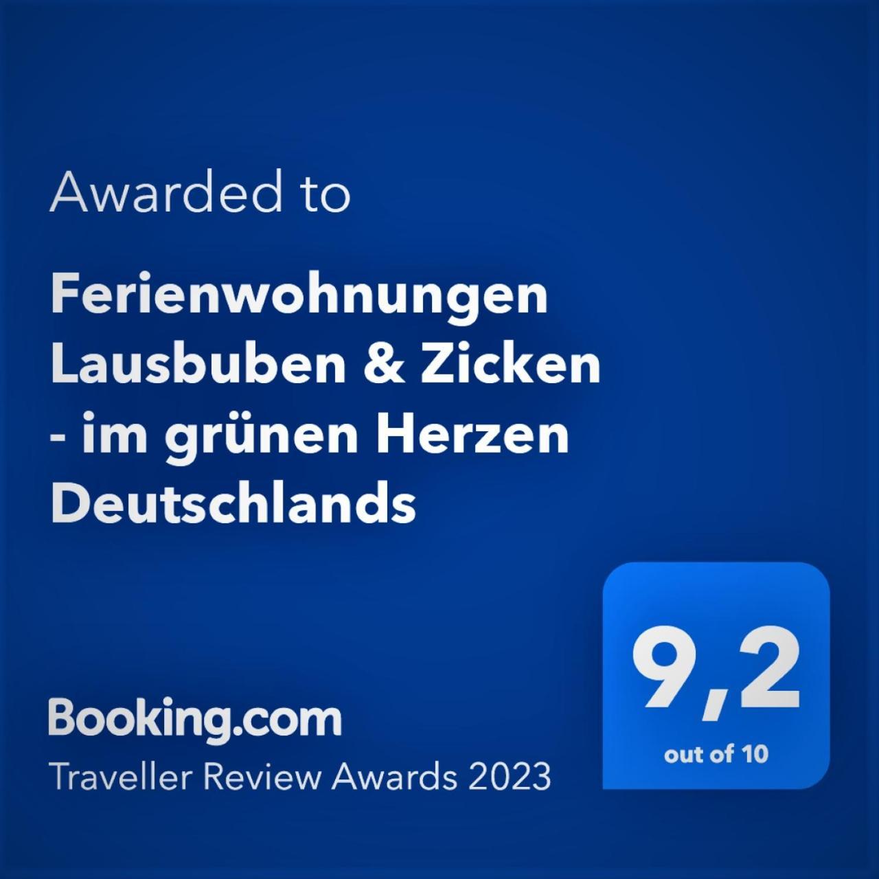 Lausbuben & Zicken - Im Grunen Herzen Deutschlands Appartement Herleshausen